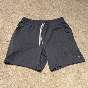 Vuori Ponto Performance Dark Gray Short Men's Size Large